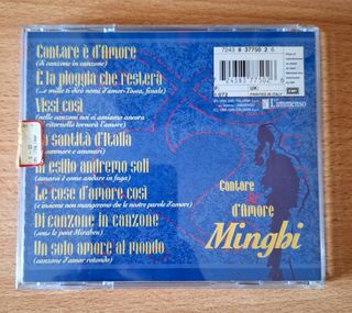 CD Cantare è d'amore di Amedeo Minghi