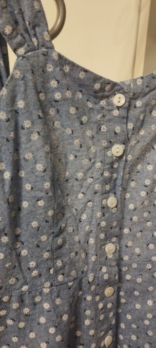 Vestido Trakabarraka azul estampado