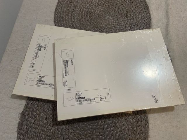 2 Baldas IKEA Billy 36x26cm Blancas