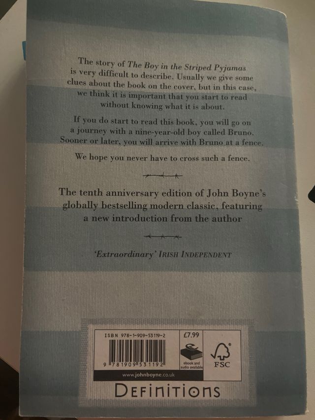 The Boy in the Striped Pyjamas