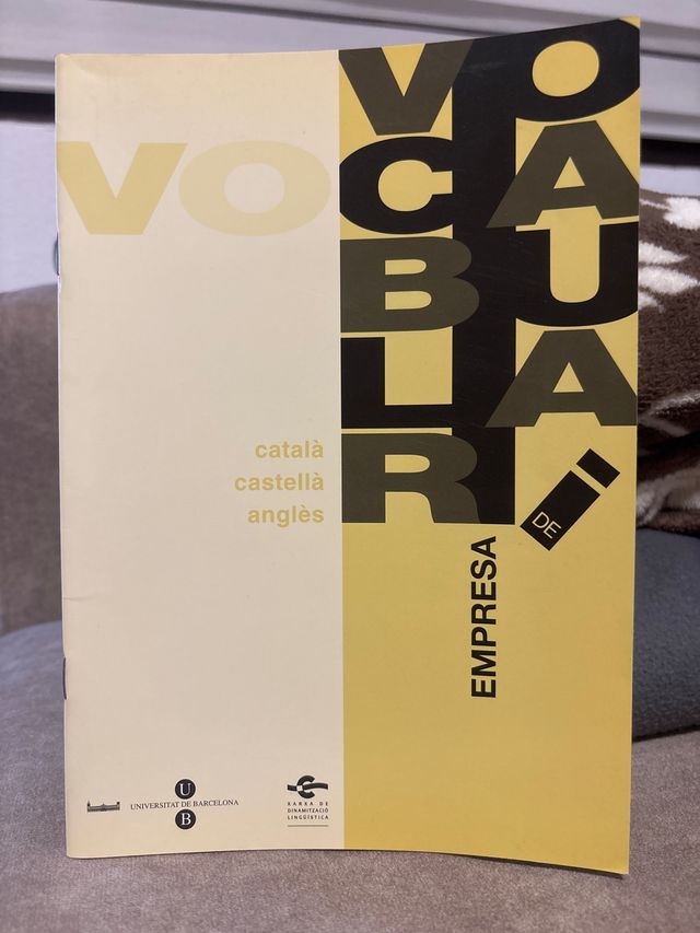 Vocabulari de Empresa (3 llengües)