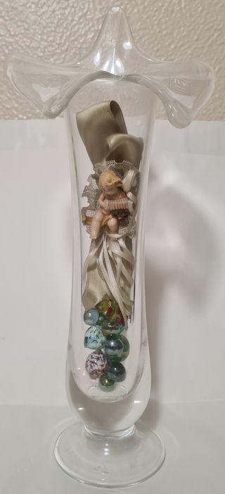 Vaso IVV in vetro trasparente