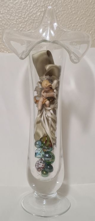 Vaso IVV in vetro trasparente