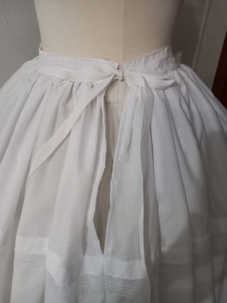 Enaguas Fallera Talla Grande - Blancas
