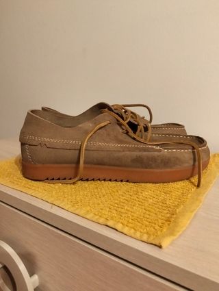 Zapatos náuticos marrones