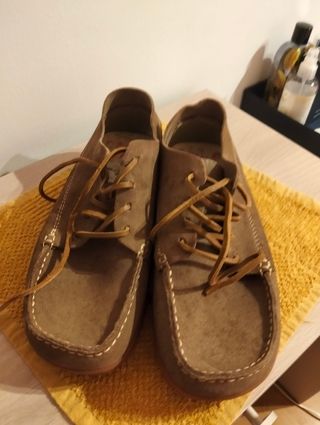 Zapatos náuticos marrones