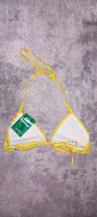 Biquini Sprinter amarelo - Novo com etiquetas