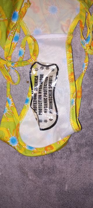 Biquini Sprinter amarelo - Novo com etiquetas