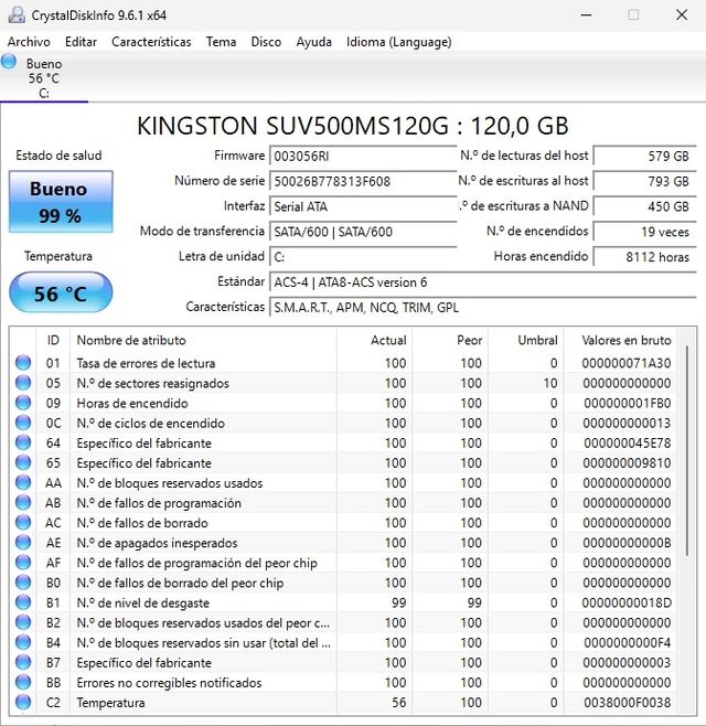 MiniPC Baberon Verybox i3 1,80Ghz 8GB 1600mhz