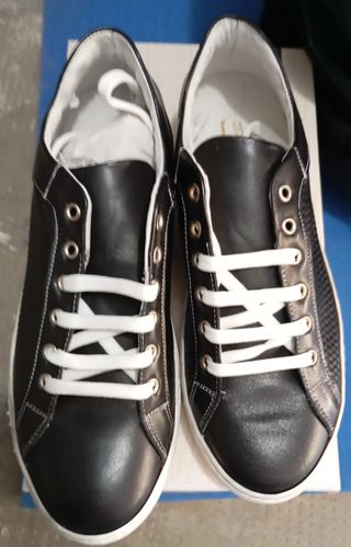 Scarpe Oxford Uomo Pelle - Nere