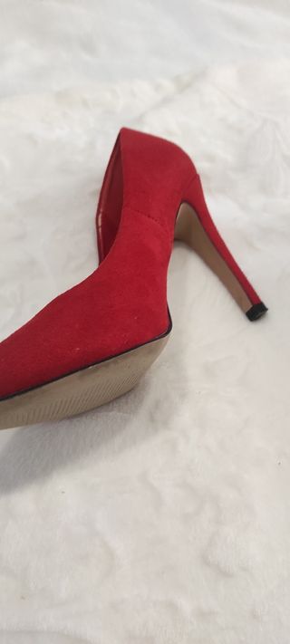 Tacones rojos Marypaz - Talla 37