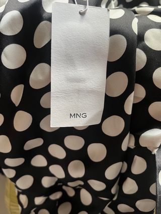 Mono asimetrico lunares MANGO talla S NUEVO