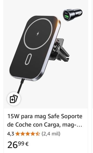 Soporte Magnético Carga 15W