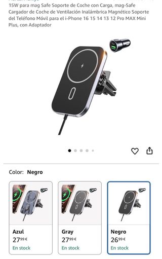 Soporte Magnético Carga 15W