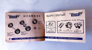 Manual Triang Scalextric antiguo