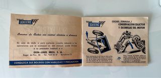 Manual Triang Scalextric antiguo