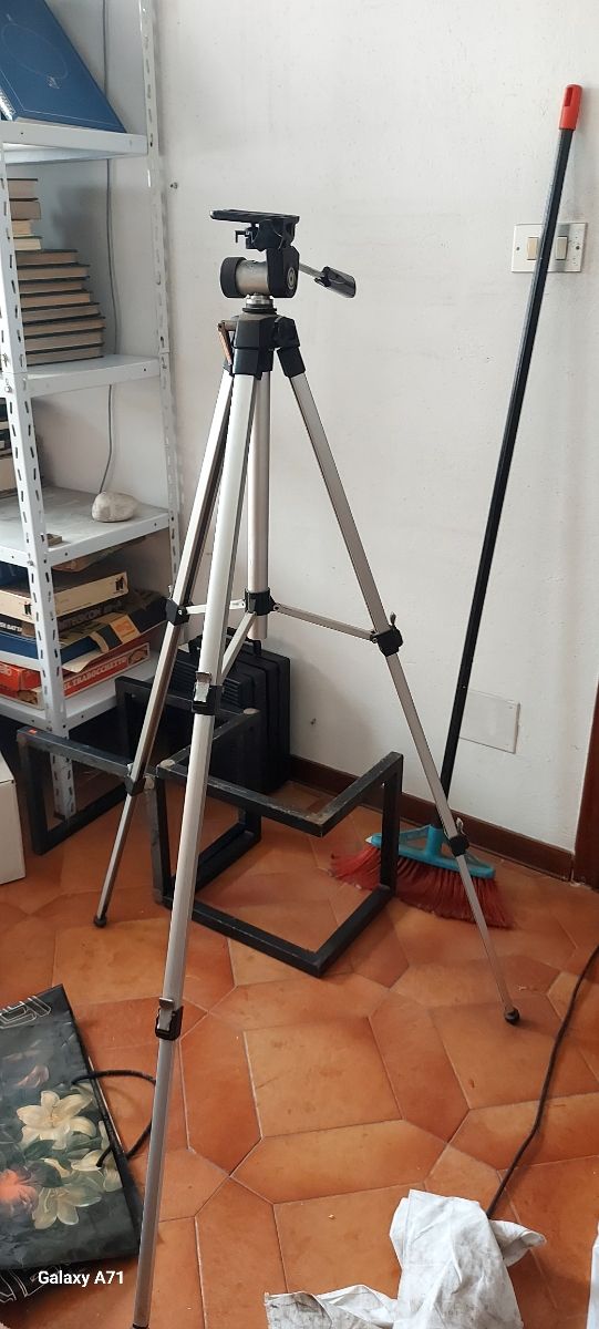 Cavalletto telescopico fotocamera marca Fisher