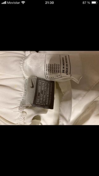 Shorts Nike blancos