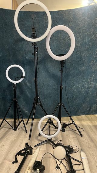 Kit 4 Anillos Luz LED Fotos