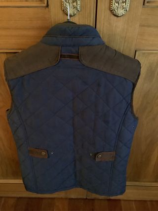 Chaleco acolchado azul marino