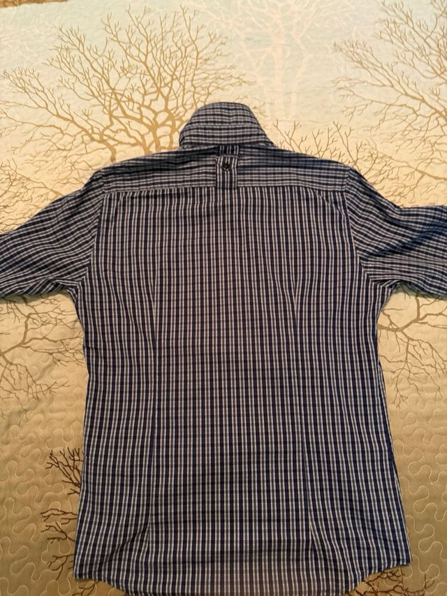 Camicia Trend M - Blu e Bianca a quadri Usato