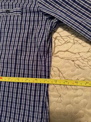 Camicia Trend M - Blu e Bianca a quadri Usato