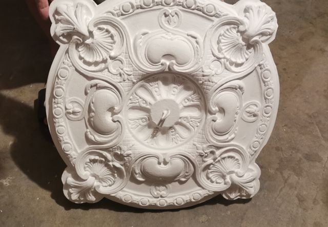 Rosetón techo escayola - Decoración manparas 