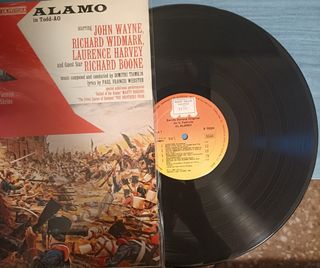 BSO Film LP "El Alamo"  vinilo VO