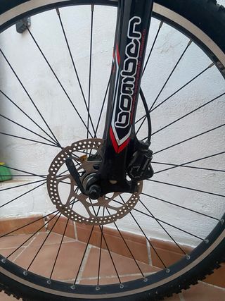 Bicicleta MASSI AKIN M negra/plata