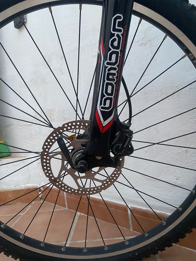 Bicicleta MASSI AKIN M negra/plata