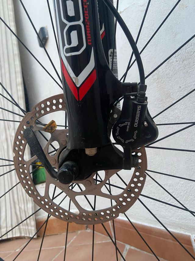 Bicicleta MASSI AKIN M negra/plata