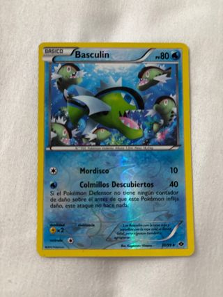 Carta Pokémon Basculin 10/99