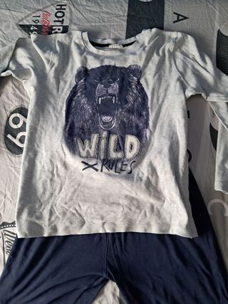 Pijama niño talla 15 - Oso