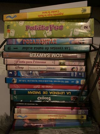 Películas infantiles DVD (12)