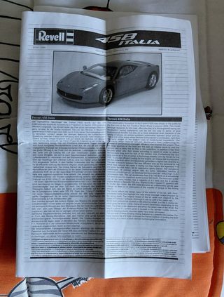 Ferrari 458 Italia Revell 1:24