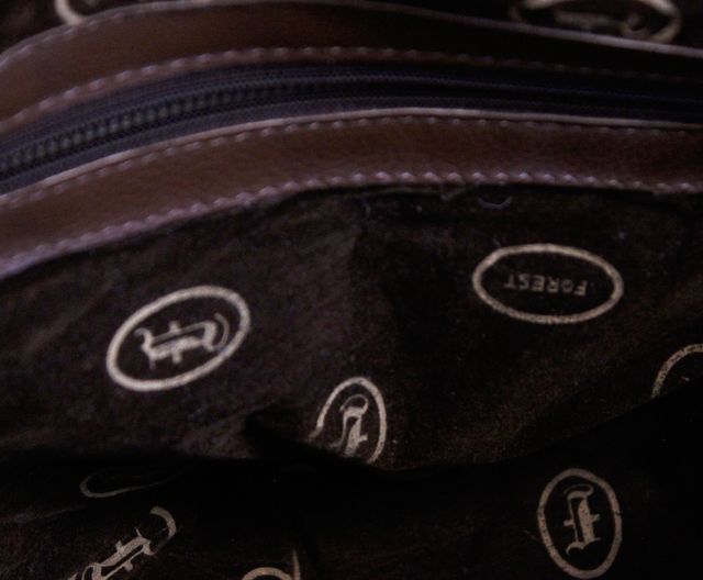 Borsetta Forest vintage marrone