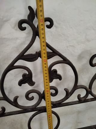 Cabecero forja negro - Cama nuevo sin estrenar