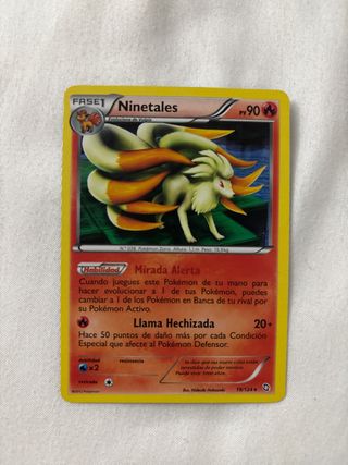 Ninetales - Carta Pokémon 19/124