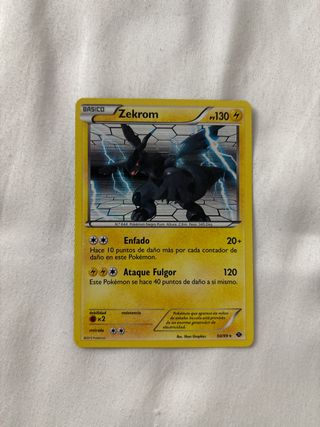 Carta Pokémon Zekrom - N644