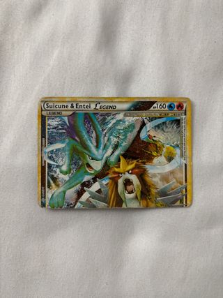 Carta Pokémon Suicune & Entei Legend