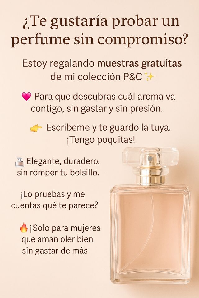 Regalo muestras de perfume