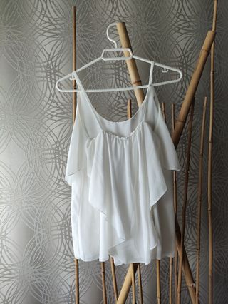 Blusa blanca mujer talla S