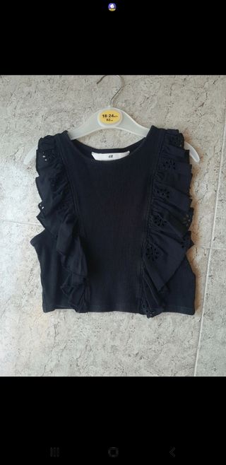 Top negro HyM Talla 8/10