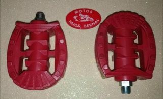 PEDALES BMX MARCA NOTARIO NUEVOS ESPAÑA ROJOS