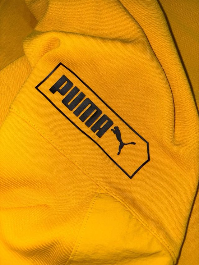 Felpa Puma Uomo Gialla XXL