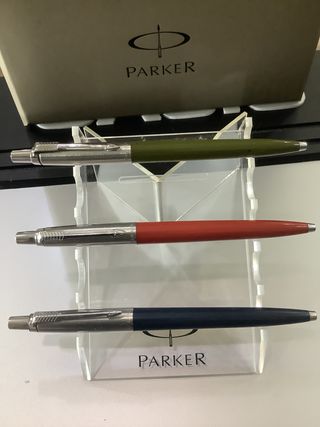 ¡¡ 3 !! BOLIGRAFOS PARKER "JOTTER" VINTAGE 70/ 80