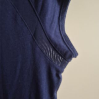 Camiseta Premamá Decathlon azul marino - M