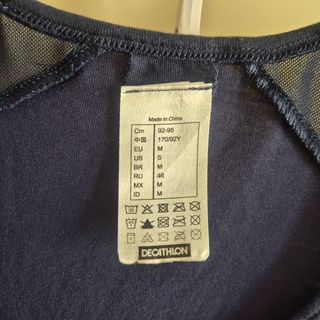 Camiseta Premamá Decathlon azul marino - M