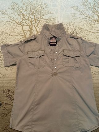 Camicia Alcott beige uomo Tg L