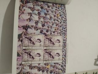 Collezione francobolli Regina Elisabetta II 1954